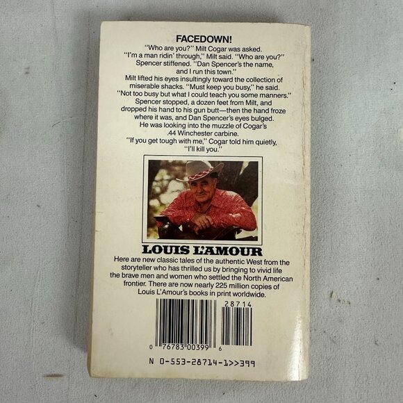 Louis LAmour - The Outlaws Of Mesquite - Bantam Paperback 1991 - Good Condition - Picture 2 of 3
